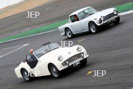 Silverstone Classic  28-30 July 2017  At the Home of British Motorsport  Parades Triumph Free for editorial use only Photo credit – JEP