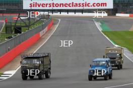 Silverstone Classic  28-30 July 2017 At the Home of British Motorsport Parade Landrover Free for editorial use only Photo credit –  JEP 