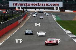 Silverstone Classic  28-30 July 2017  At the Home of British Motorsport  Parades Ferrari Free for editorial use only Photo credit – JEP