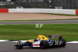 Silverstone Classic  28-30 July 2017  At the Home of British Motorsport  Parades Nick Yelloly (GBR) in the Williams FW14B Free for editorial use only Photo credit – JEP