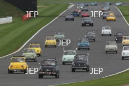 Silverstone Classic  28-30 July 2017 At the Home of British Motorsport Parade Fiat 500 Free for editorial use only Photo credit –  JEP 