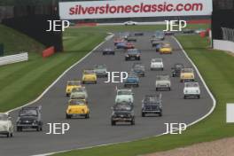 Silverstone Classic  28-30 July 2017 At the Home of British Motorsport Parade Fiat 500 Free for editorial use only Photo credit –  JEP 