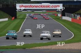 Silverstone Classic  28-30 July 2017  At the Home of British Motorsport  Parades Car Parades Free for editorial use only Photo credit – JEP