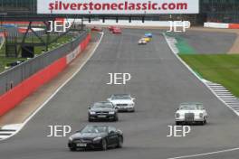 Silverstone Classic  28-30 July 2017 At the Home of British Motorsport Parade Mercades Free for editorial use only Photo credit –  JEP 