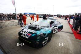 Silverstone Classic  28-30 July 2017  At the Home of British Motorsport  Parades Jaguar XJ220 Free for editorial use only Photo credit – JEP