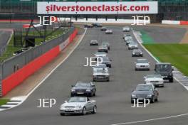 Silverstone Classic  28-30 July 2017 At the Home of British Motorsport Parade Mercades Free for editorial use only Photo credit –  JEP 