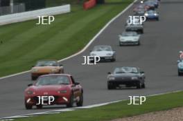 Silverstone Classic  28-30 July 2017 At the Home of British Motorsport Parade mazda MX5 Free for editorial use only Photo credit –  JEP 