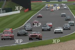 Silverstone Classic  28-30 July 2017 At the Home of British Motorsport Parade Triumph Free for editorial use only Photo credit –  JEP 