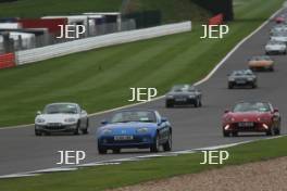 Silverstone Classic  28-30 July 2017 At the Home of British Motorsport Parade mazda MX5 Free for editorial use only Photo credit –  JEP 