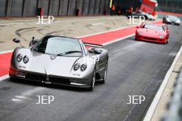 Silverstone Classic  28-30 July 2017 At the Home of British Motorsport Parade Zonda Free for editorial use only Photo credit –  JEP 