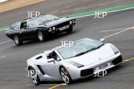 Silverstone Classic  28-30 July 2017  At the Home of British Motorsport  Parades Lamborghini Free for editorial use only Photo credit – JEP