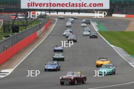 Silverstone Classic  28-30 July 2017 At the Home of British Motorsport Parade AC  Free for editorial use only Photo credit –  JEP 