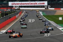 Silverstone Classic  28-30 July 2017  At the Home of British Motorsport  Parades Lotus Free for editorial use only Photo credit – JEP