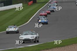 Silverstone Classic  28-30 July 2017 At the Home of British Motorsport Parade mazda MX5 Free for editorial use only Photo credit –  JEP 