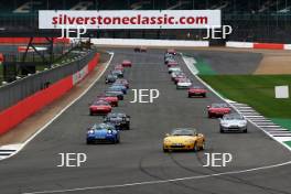 Silverstone Classic  28-30 July 2017  At the Home of British Motorsport  Parades Lotus Free for editorial use only Photo credit – JEP