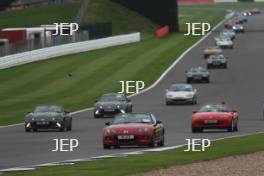 Silverstone Classic  28-30 July 2017 At the Home of British Motorsport Parade mazda MX5 Free for editorial use only Photo credit –  JEP 