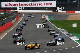 Silverstone Classic  28-30 July 2017  At the Home of British Motorsport  Parades Lotus Free for editorial use only Photo credit – JEP