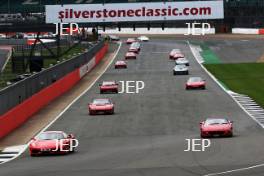 Silverstone Classic  28-30 July 2017  At the Home of British Motorsport  Parades Ferrari Free for editorial use only Photo credit – JEP