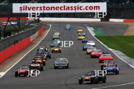 Silverstone Classic  28-30 July 2017  At the Home of British Motorsport  Parades Lotus Free for editorial use only Photo credit – JEP