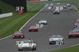 Silverstone Classic  28-30 July 2017 At the Home of British Motorsport Parade mazda MX5 Free for editorial use only Photo credit –  JEP 