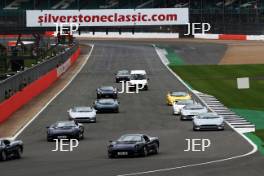 Silverstone Classic  28-30 July 2017  At the Home of British Motorsport  Parades Jaguar XJ220 Free for editorial use only Photo credit – JEP