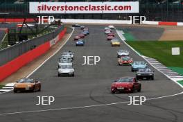 Silverstone Classic  28-30 July 2017  At the Home of British Motorsport  Parades Mazda MX-5 Free for editorial use only Photo credit – JEP