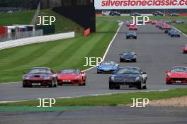 Silverstone Classic  28-30 July 2017  At the Home of British Motorsport  Parades Ferrari Free for editorial use only Photo credit – JEP