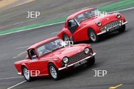 Silverstone Classic  28-30 July 2017  At the Home of British Motorsport  Parades Triumph Free for editorial use only Photo credit – JEP