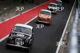 Silverstone Classic  28-30 July 2017 At the Home of British Motorsport Austin A35  Free for editorial use only Photo credit –  JEP 