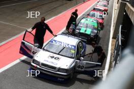 Silverstone Classic  28-30 July 2017 At the Home of British Motorsport Volvo S40  Free for editorial use only Photo credit –  JEP 