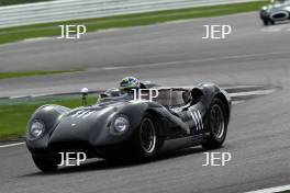 Silverstone Classic  28-30 July 2017 At the Home of British Motorsport Stirling Moss pre 61 Sports cars  HÜBNER Hans, Lister Jaguar Knobbly  Free for editorial use only Photo credit –  JEP 