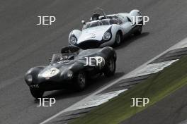 Silverstone Classic  28-30 July 2017 At the Home of British Motorsport Stirling Moss pre 61 Sports cars   BALL Chris, Jaguar D-type Free for editorial use only Photo credit –  JEP 