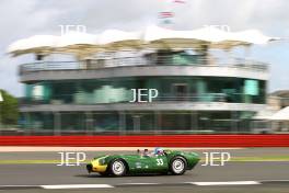 Silverstone Classic  28-30 July 2017 At the Home of British Motorsport Stirling Moss pre 61 Sports cars  MINSHAW Jon, Lister Knobbly Free for editorial use only Photo credit –  JEP 