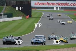 Silverstone Classic  28-30 July 2017 At the Home of British Motorsport Stirling Moss pre 61 Sports cars  HÜBNER Hans, Lister Jaguar Knobbly  Free for editorial use only Photo credit –  JEP 