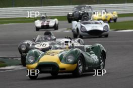 Silverstone Classic  28-30 July 2017 At the Home of British Motorsport Stirling Moss pre 61 Sports cars  HARRIS Tom, NEEDELL Tiff, Lister Jaguar Knobbly Free for editorial use only Photo credit –  JEP 