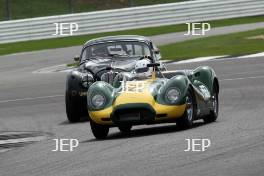 Silverstone Classic  28-30 July 2017 At the Home of British Motorsport Stirling Moss pre 61 Sports cars  HARRIS Tom, NEEDELL Tiff, Lister Jaguar Knobbly Free for editorial use only Photo credit –  JEP 