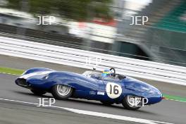 Silverstone Classic  28-30 July 2017 At the Home of British Motorsport Stirling Moss pre 61 Sports cars  KENT Richard, Lister Costin Jaguar Free for editorial use only Photo credit –  JEP 