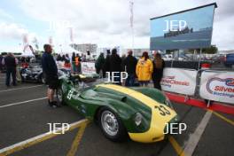 Silverstone Classic  28-30 July 2017 At the Home of British Motorsport Stirling Moss pre 61 Sports cars  MINSHAW Jon, Lister Knobbly Free for editorial use only Photo credit –  JEP 