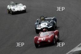 Silverstone Classic  28-30 July 2017 At the Home of British Motorsport Stirling Moss pre 61 Sports cars  FIERRO ELETA Guillermo,  HART Steve, Maserati T61 Free for editorial use only Photo credit –  JEP 