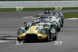 Silverstone Classic  28-30 July 2017 At the Home of British Motorsport Stirling Moss pre 61 Sports cars  MINSHAW Jon, Lister Knobbly Free for editorial use only Photo credit –  JEP 