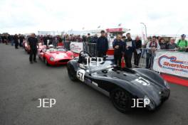 Silverstone Classic  28-30 July 2017 At the Home of British Motorsport Stirling Moss pre 61 Sports cars  ADAMS Peter,  ADAMS Peter, Lola Mk 1 Free for editorial use only Photo credit –  JEP 