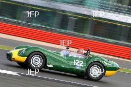 Silverstone Classic  28-30 July 2017 At the Home of British Motorsport Stirling Moss pre 61 Sports cars  HARRIS Tom, NEEDELL Tiff, Lister Jaguar Knobbly Free for editorial use only Photo credit –  JEP 