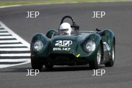 Silverstone Classic  28-30 July 2017 At the Home of British Motorsport Stirling Moss pre 61 Sports cars  ZIEGLER Stefan, Lister Knobbly Free for editorial use only Photo credit –  JEP 