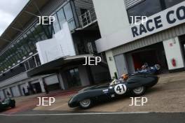 Silverstone Classic  28-30 July 2017 At the Home of British Motorsport Stirling Moss pre 61 Sports cars  WARD Chris, Lister Costin Free for editorial use only Photo credit –  JEP 