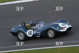 Silverstone Classic  28-30 July 2017 At the Home of British Motorsport Stirling Moss pre 61 Sports cars  THOMAS Sam, TURKINGTON Colin, Lister Knobbly Free for editorial use only Photo credit –  JEP 