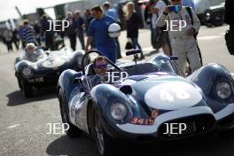 Silverstone Classic  28-30 July 2017 At the Home of British Motorsport Stirling Moss pre 61 Sports cars  THOMAS Sam, TURKINGTON Colin, Lister Knobbly Free for editorial use only Photo credit –  JEP 