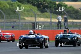 Silverstone Classic  28-30 July 2017 At the Home of British Motorsport Stirling Moss pre 61 Sports cars  Aston Martin Free for editorial use only Photo credit –  JEP 