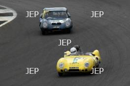 Silverstone Classic  28-30 July 2017 At the Home of British Motorsport Stirling Moss pre 61 Sports cars   YATES Jason, MITCHELL Ben, Lotus XI  Free for editorial use only Photo credit –  JEP 