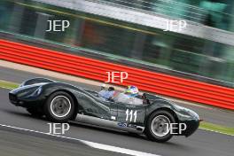 Silverstone Classic  28-30 July 2017 At the Home of British Motorsport Stirling Moss pre 61 Sports cars  HÜBNER Hans, Lister Jaguar Knobbly  Free for editorial use only Photo credit –  JEP 