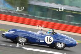 Silverstone Classic  28-30 July 2017 At the Home of British Motorsport Stirling Moss pre 61 Sports cars  KENT Richard, Lister Costin Jaguar Free for editorial use only Photo credit –  JEP 